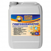Добавка Оптилюкс водоотталкивающая 5л п/э (гидрофобизатор)