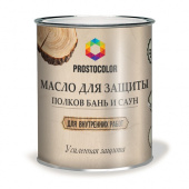 Масло для полков бань и саун PROSTOCOLOR (метал)  0,75L, (6 ШТ) (101311)