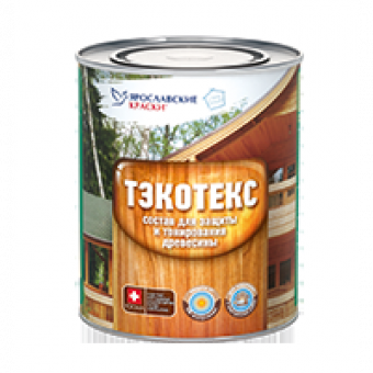 Состав ТЭКОТЕКС для защиты и тонирования древесины тик, ведро 2,1 кг