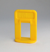 Зажим "Ворота" 1,4 мм 500 шт/пакет, желтый (16шт) (Новосиб)